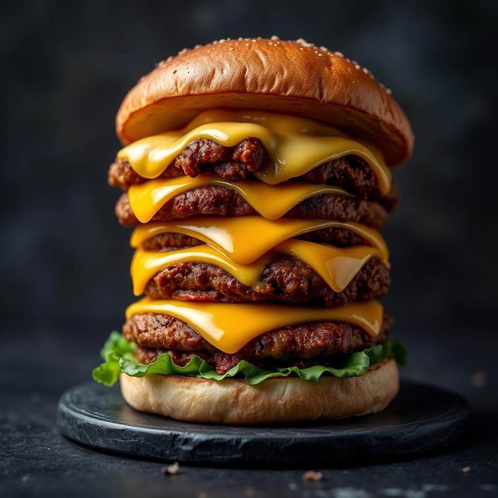 Tower Burger from Burgers